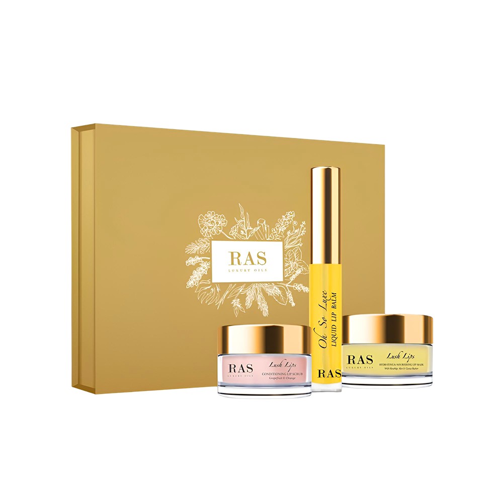 RAS Luxury Oils The Complete Lip Care Trio Set