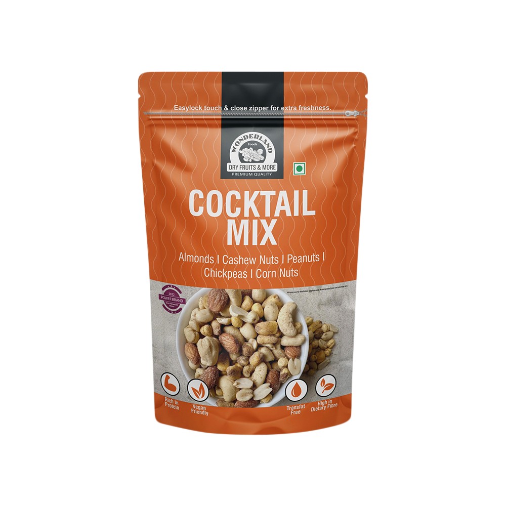 Wonderland Foods Cocktail Nut Mix Price - Buy Online at Best Price in India
