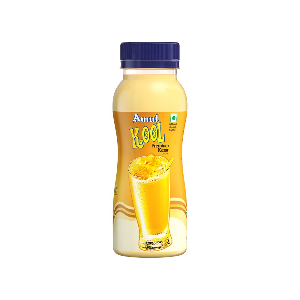 Amul Kool Premium Kesar Flavoured Milk Price - Buy Online at Best Price ...