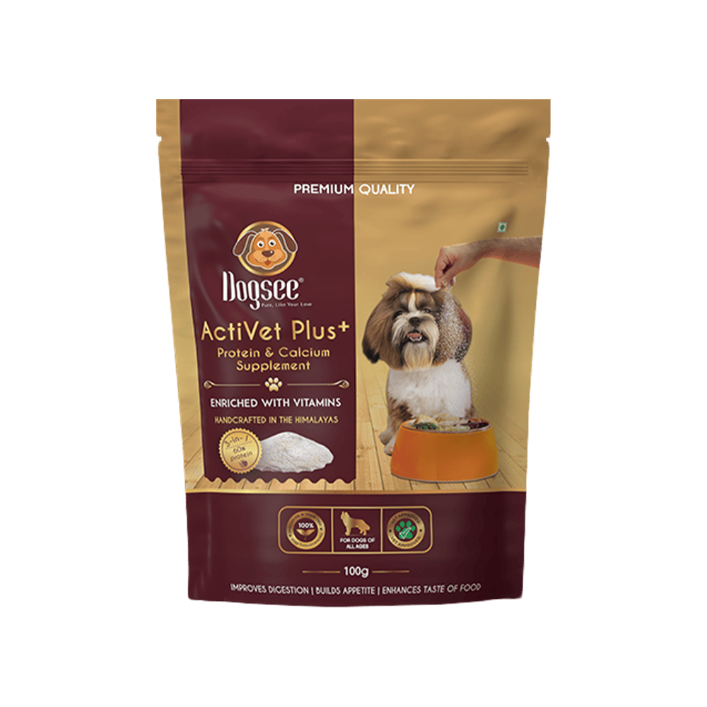 Dogsee Chew Activet Plus+ Protein And Calcium Dog Supplement