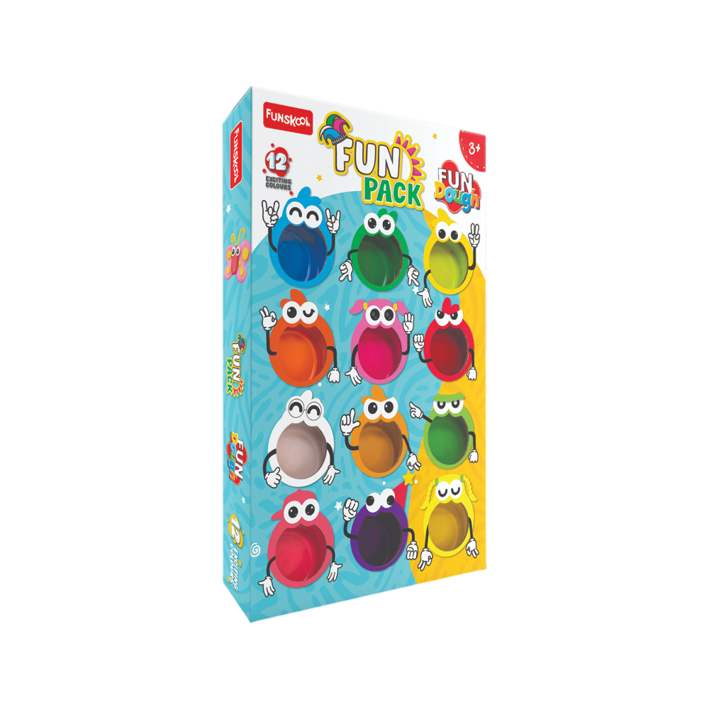 FunDough Fun Pack Safe Clay Play Dough Price - Buy Online at ₹236