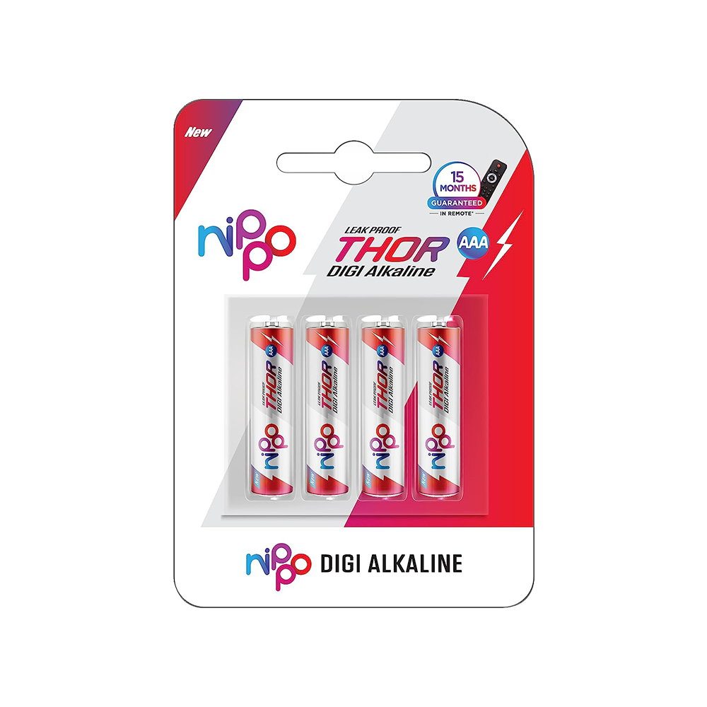 Nippo Thor AAA Alkaline Battery Price - Buy Online at Best Price