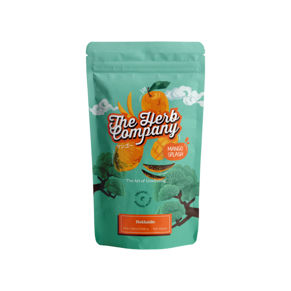 Hokkaido Mango Splash Herbal Smoking Blend (Non-Tobacco) by The Herb  Company Price