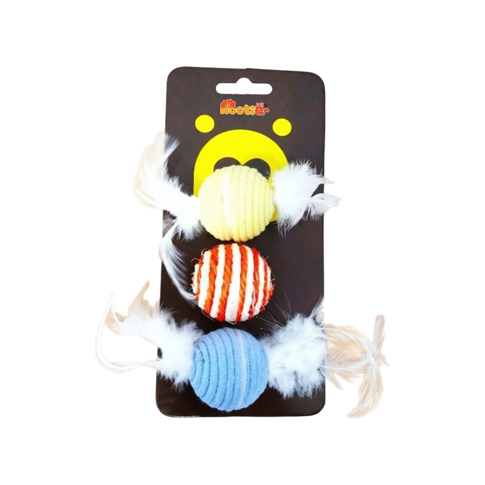3 sided squeaky dog toy Squeak & Three Plush Multi-Part Dog Toy