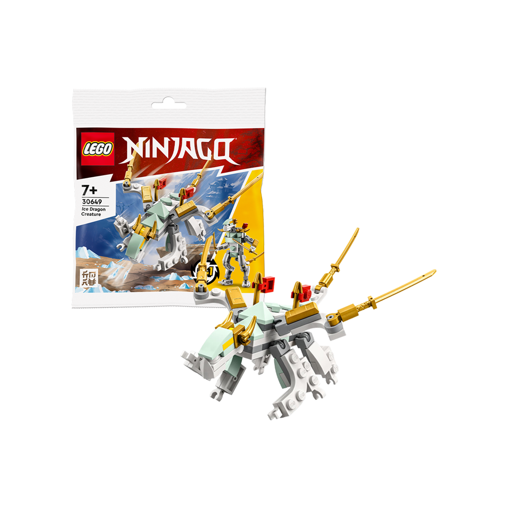 Lego Ninjago 2-in-1 Ice Dragon Creature Building Set (30649) Price