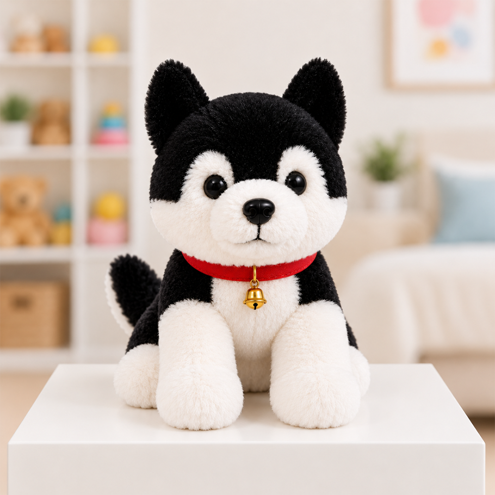 Shoplix Dog Soft Toy with Bell Collar Price - Buy Online at Best