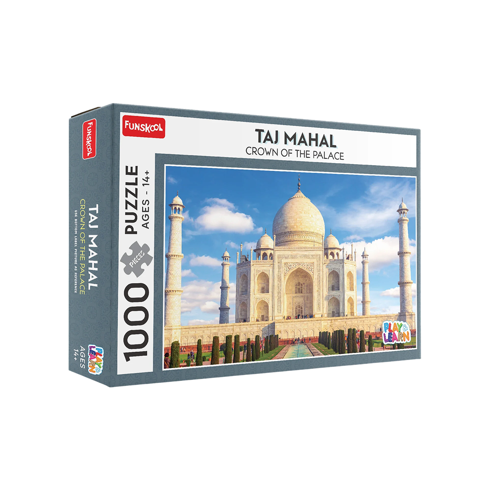 Play & Learn Taj Mahal Jigsaw Puzzle Price - Buy Online at Best