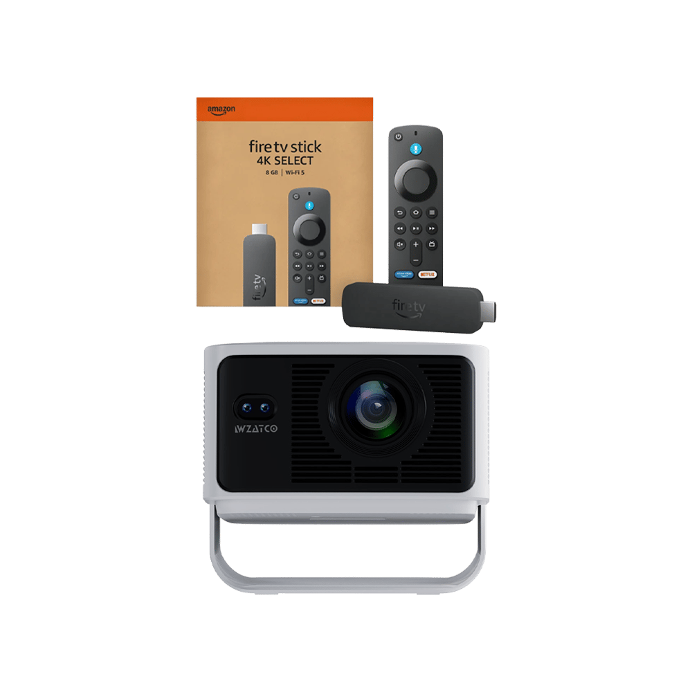 Amazon All New Fire TV Stick 4K Select TV Stick (Black) + Wzatco