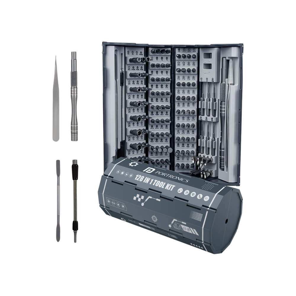 Portronics Bit Box 2 128-in-1 Screw Driver Set Price - Buy Online