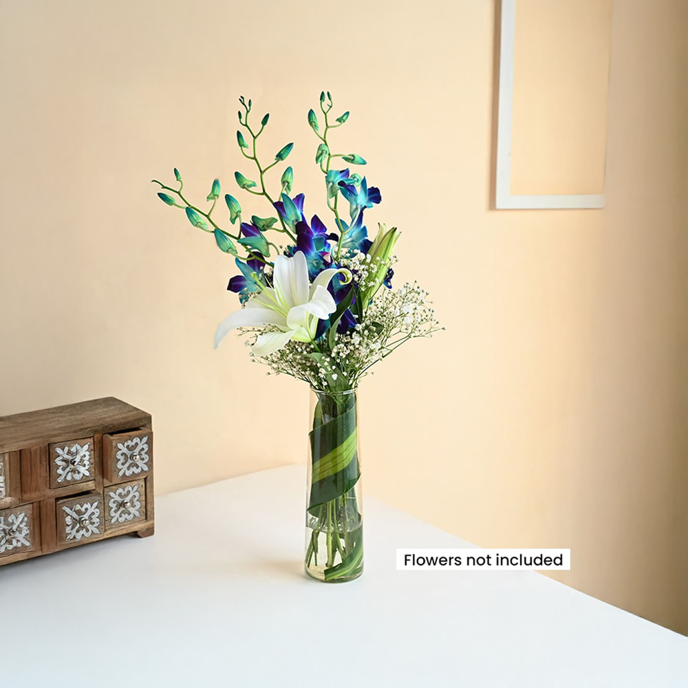 FlowerAura Minar Shape Vase (7.8