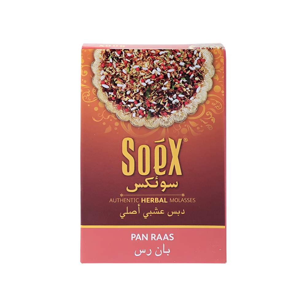 Paan Raas Herbal Hookah Flavor (Tobacco Free) by Soex Price
