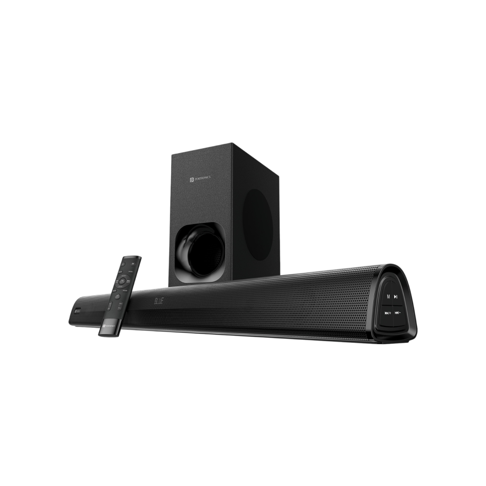 Portronics Pure Sound 105 Soundbar with Wired Subwoofer (POR 2170
