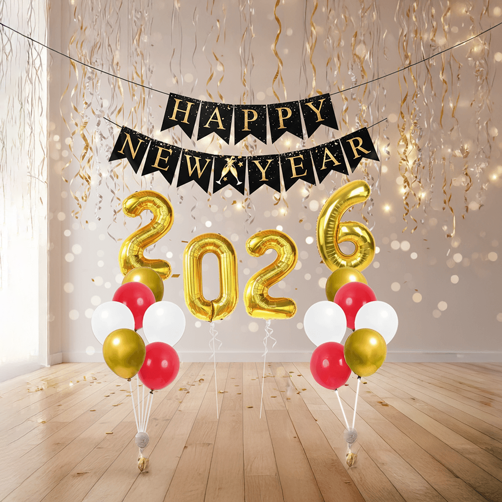 Happy New Year - 2026 Decoration Kit by Party Propz Price - Buy