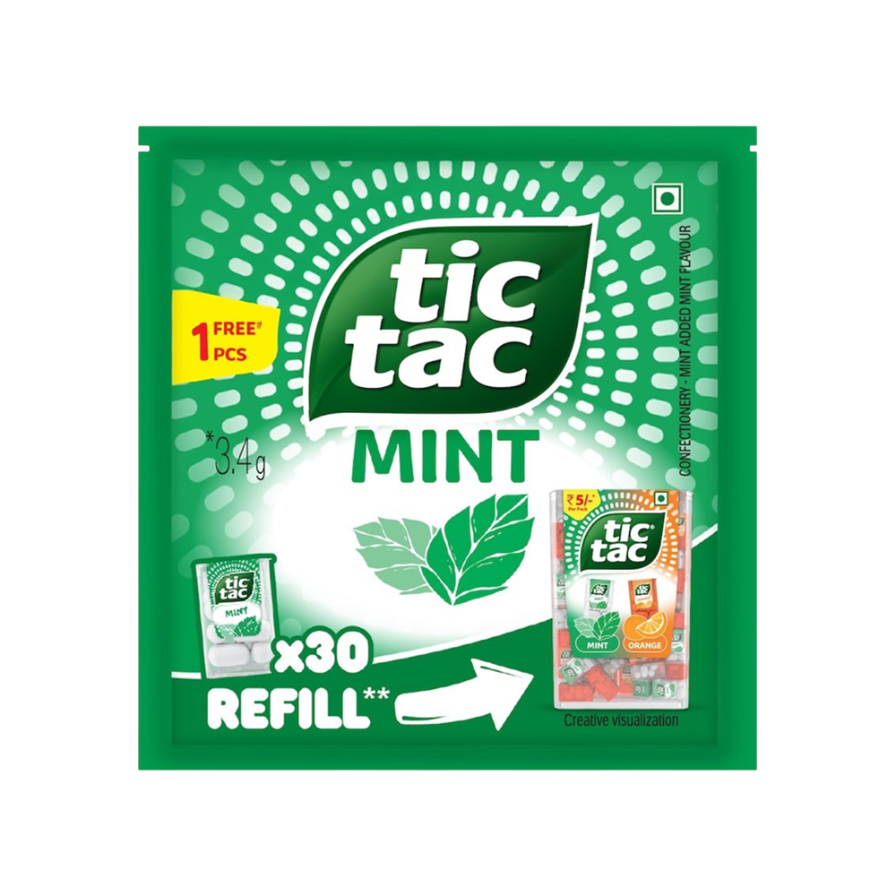 Tic Tac Mint Candies Bag Price - Buy Online at ₹124 in India