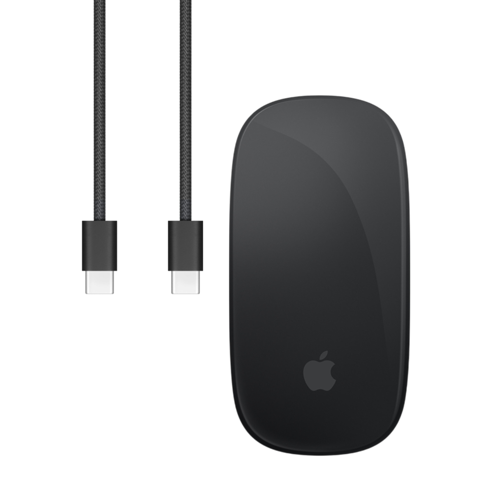 Magic Mouse (USB-C) -ブラック(Multi-Touch対応) 【公式通販】