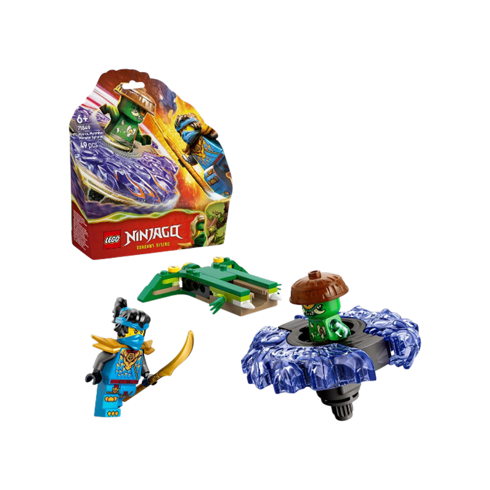 Lego Ninjago Nya Vs. Mutation Monster Spinner Building Blocks
