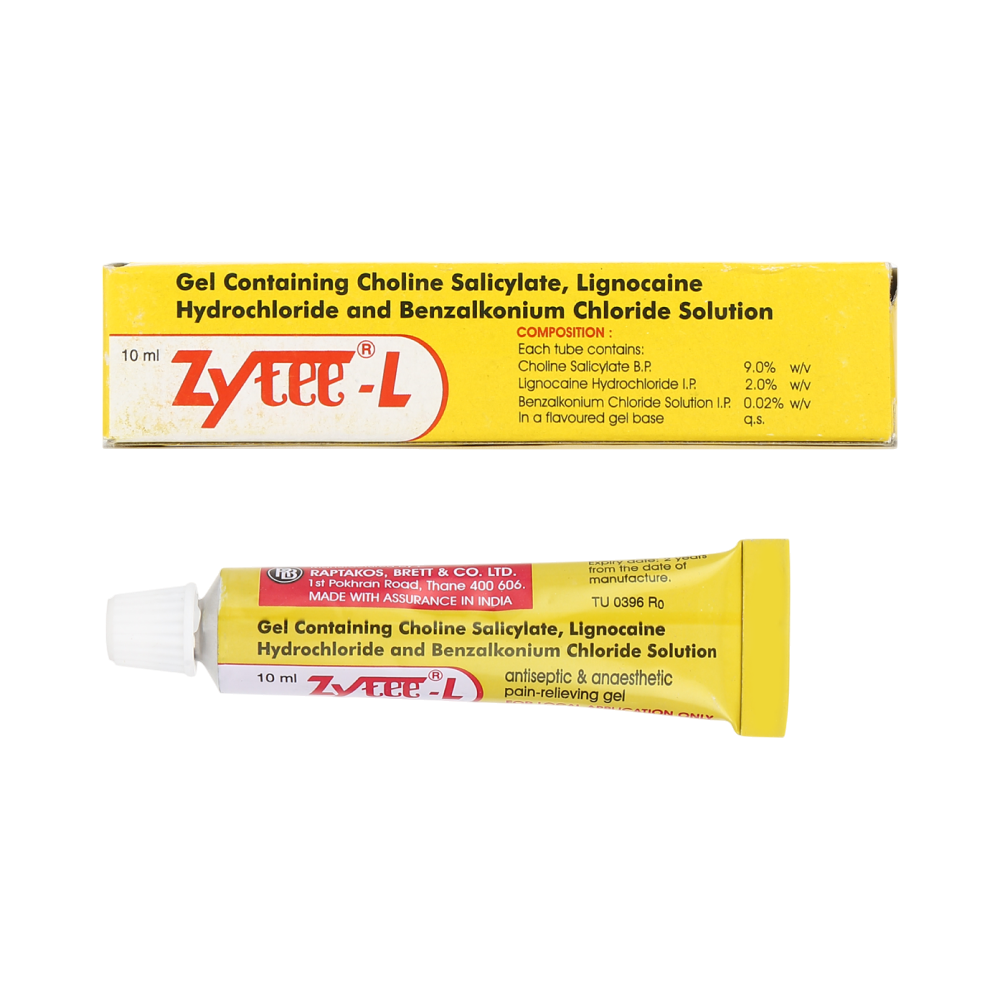Zytee L Mouth Gel Price - Buy Online at ₹119 in India