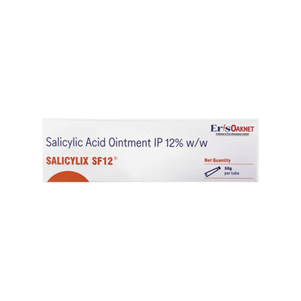 Dr. Reddy's Salicylic Acid SF 12 Ointment 50gm - Face Moisturizer With Aloe  Vera, SPF 2