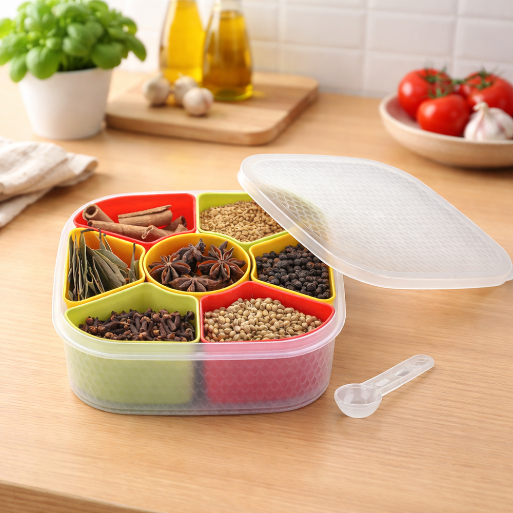 Zedak Plastic Multipurpose Spice & Masala Box Price - Buy Online