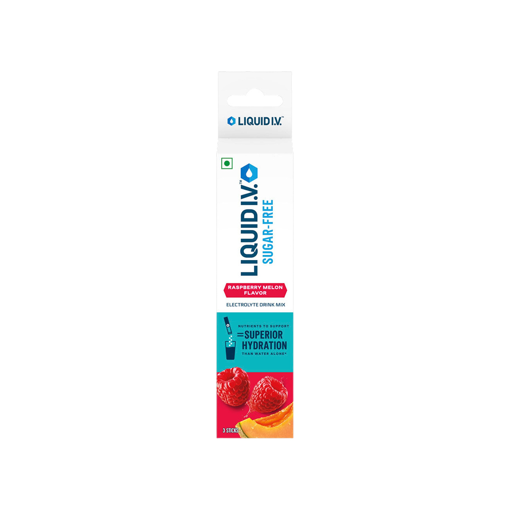 Liquid IV Sugar Free Raspberry Melon Electrolyte Drink Mix Price