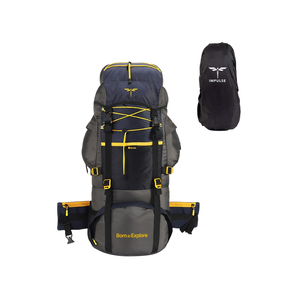 Impulse Banyan Polyester Rucksack with Rain Cover (Grey, Blue) Price - Buy Online at Best Price in India Impulse Banyan Polyester Rucksack with Rain Cover (Grey, Blue) Price - Buy Online at Best Price in India