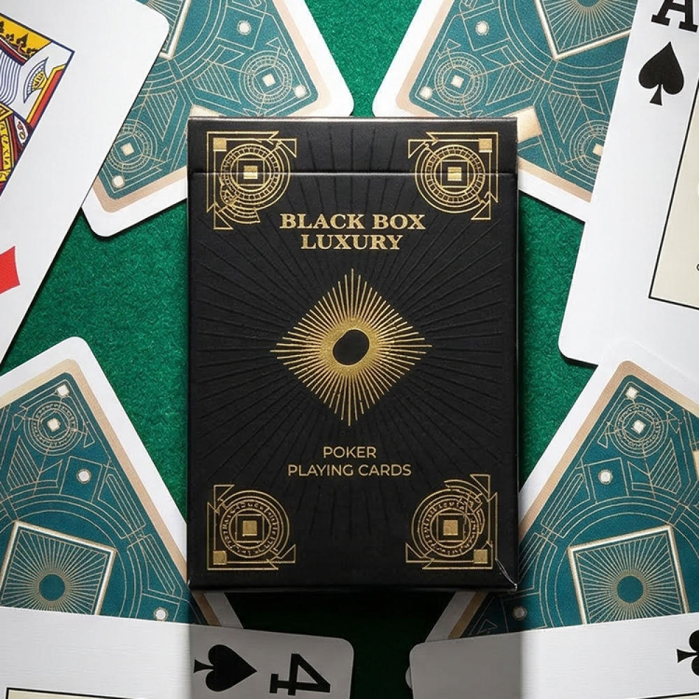Black Box Poker Plastic Jumbo Playing Cards Price - Buy Online at