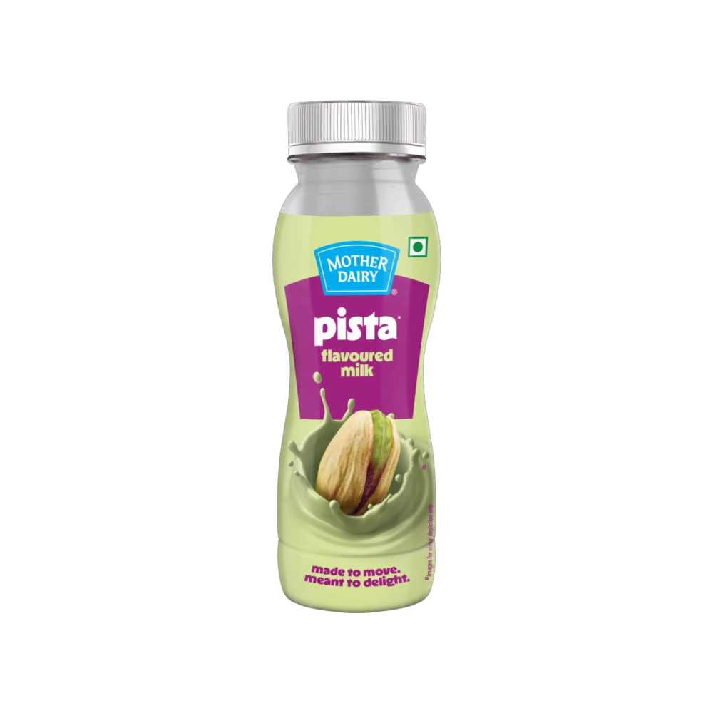 Mother Dairy Pista Flavoured Milk Price - Buy Online at Best Price