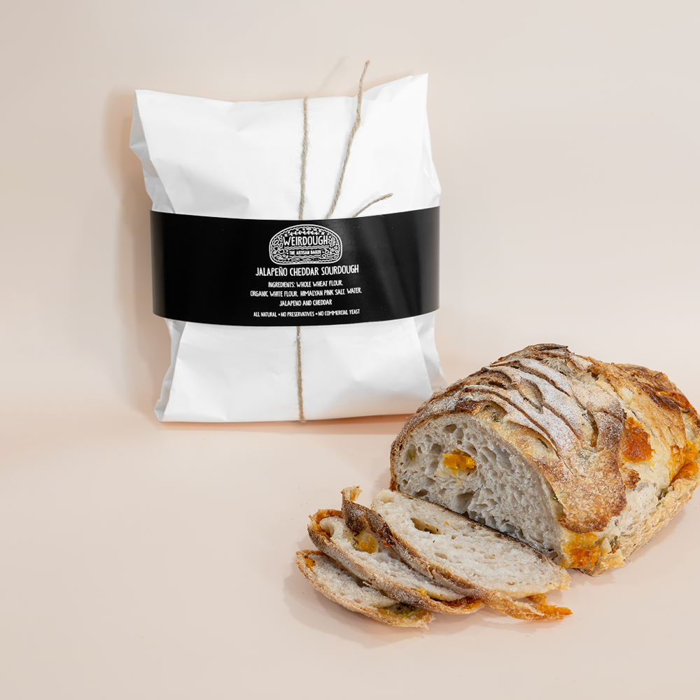 Weirdough the Artisan Baker Jalapeno Cheddar Sourdough Price - Buy
