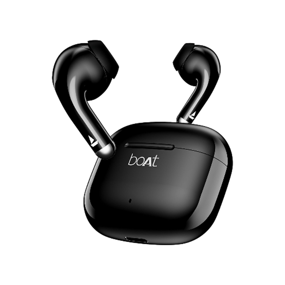 Boat Airdopes 101v2, Flex Fit Tips,13mm Drivers, Stream Ad Free Music Via App Support Bluetooth