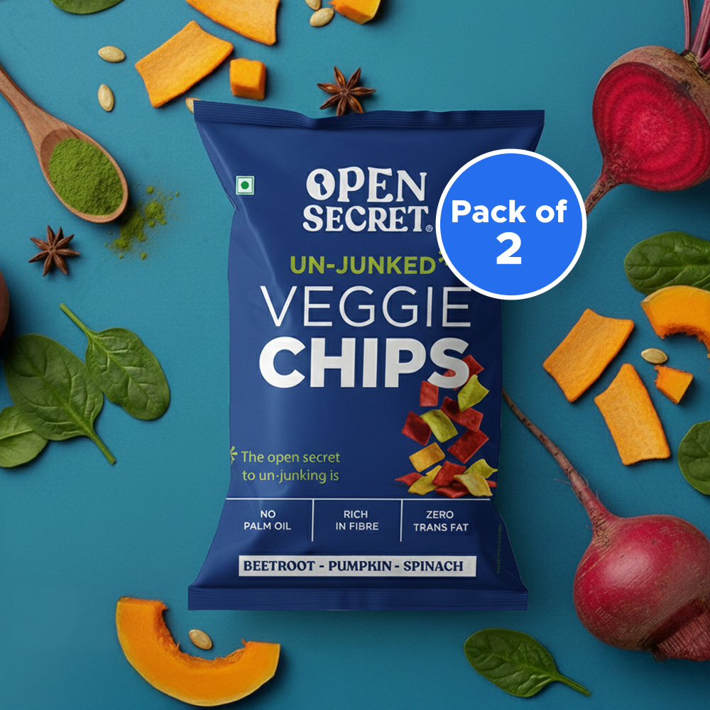 Open Secret Mix Veggie Healthy Chips - Pack of 2 Price - Buy