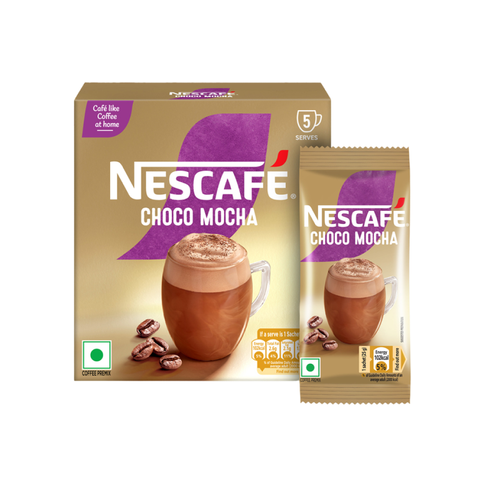 Nescafe Choco Mocha Coffee Premix Sachets Price - Buy Online at