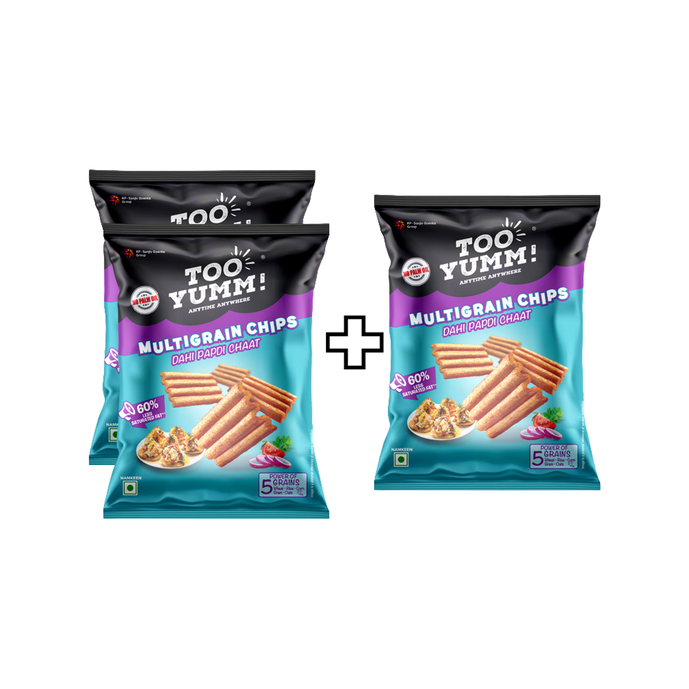 Too Yumm Baked Dahi Papdi Chaat Multigrain Chips Price - Buy