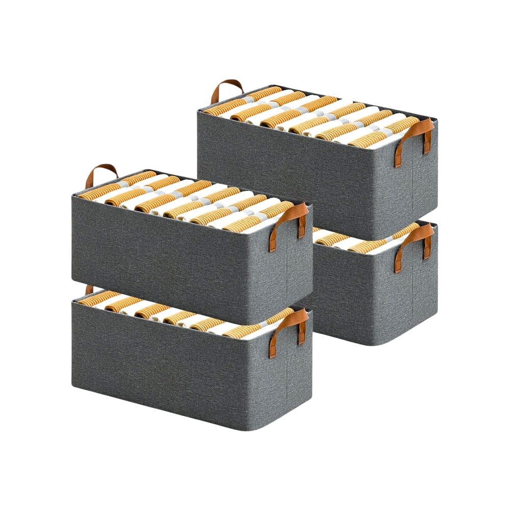 ZEDAK Foldable Wardrobe Cloth Organizer (Grey) Price - Buy Online
