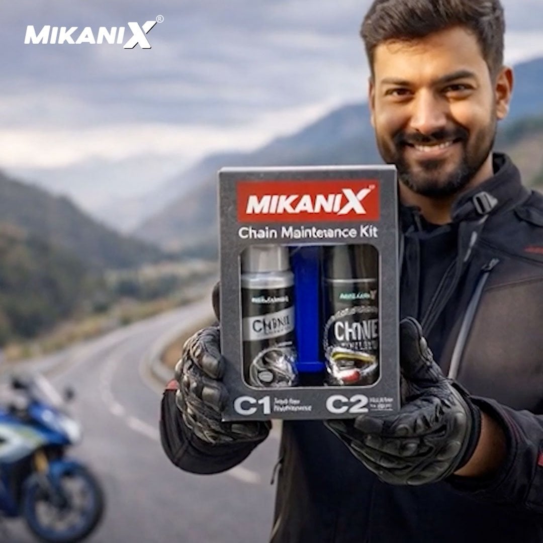 Mikanix Bike Chain Lubricant with Cleaner Spray Price - Buy Online
