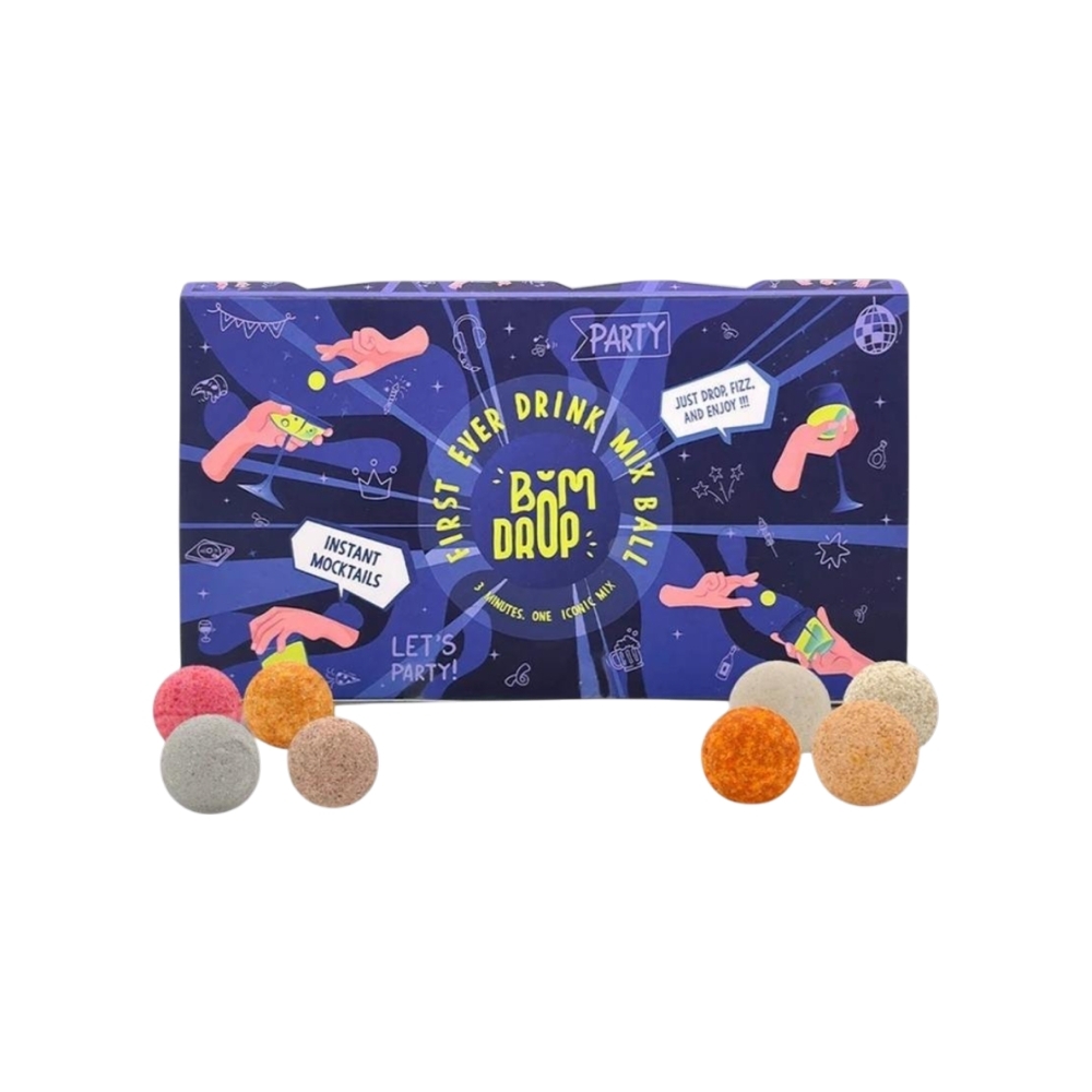 Bomdrop Instantly Dissolvable Flavoured Bombs Mocktail & Cocktail