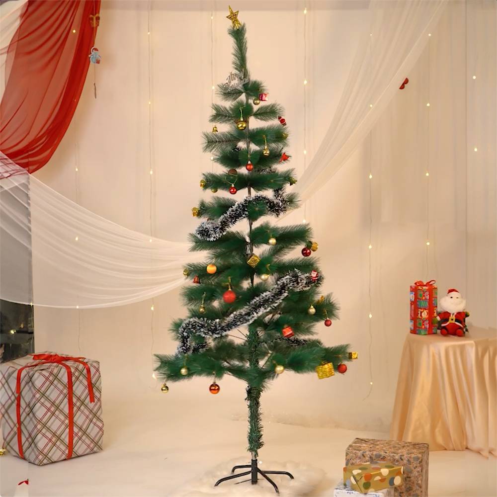 Pine Christmas Tree without Ornaments (6 ft) - JingleCrafts Price