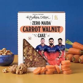 The Baker's Dozen Zero Maida Banana Walnut Pound Cake, Whole Wheat