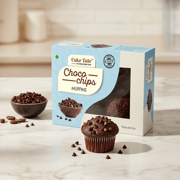 Caketale Chocochip Muffin (6 pcs)