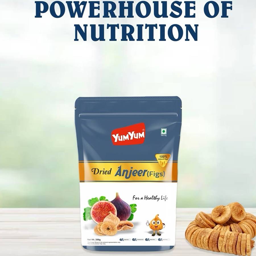 Yum Yum Dried Anjeer 250gm