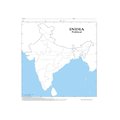 Creative Space India Political Map Price - Buy Online at ₹47 in India