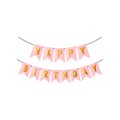 Baby Pink Happy Birthday Cardstock Banner by Just Party Price - Buy ...