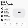 Charging Adapter with USB-C Cable (20 W) by Org. Price - Buy Online at ...