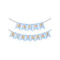 Light Blue Happy Birthday Cardstock Banner by Just Party Price - Buy ...
