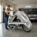 Motorbotz Universal Scooty & Bike Cover (Reflective Silver) Price - Buy ...