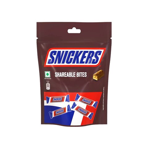 Pastaio Snickers Inida Snickers Shareable Bites Peanut Chocolate Pack Price - Buy Online at ...