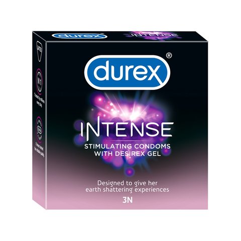 Durex Intense Condom -For Her Extra Pleasure (3 Pieces) Price - Buy ...
