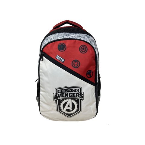 QIPS Marvel Avengers Polyester School Bag 18 Red Black Price Qips marvel avengers polyester school bag 18 red black price