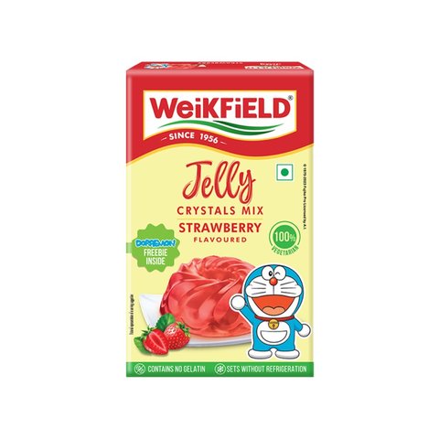 Weikfield Strawberry Crystals Jelly Mix Price - Buy Online at ₹45 in India
