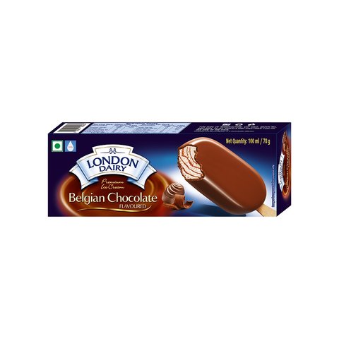 London Dairy Belgian Chocolate Ice Cream Stick Price - Buy Online at