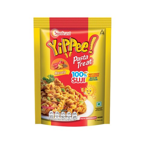 Sunfeast Raspberry Treat Sunfeast Yipee Instant Pasta Treat - Masala Price - Buy Online at ₹28 ...